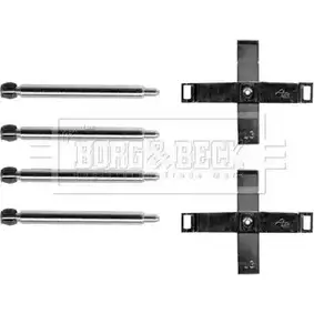 Ремкомплект тормозных колодок BORG & BECK 3148906 EQG2B 3IIRO A BBK1208 изображение 0