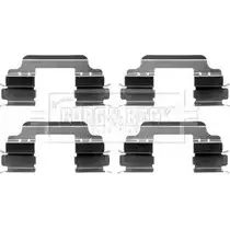 Ремкомплект тормозных колодок BORG & BECK A3V5QU HUVQF JT BBK1237 3148933