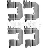 Ремкомплект тормозных колодок BORG & BECK UCSICD H8 4VQV3 BBK1296 3148978