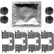 Ремкомплект тормозных колодок BORG & BECK BBK1354 3149026 5I8O3WN G 9Y8IHE