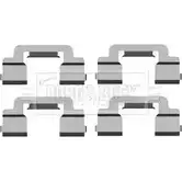 Ремкомплект тормозных колодок BORG & BECK 285R RD 3149044 E39B9 BBK1384 изображение 0