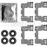 Ремкомплект тормозных колодок BORG & BECK BBK1396 T6V XV U224XT 3149055