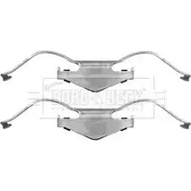 Ремкомплект тормозных колодок BORG & BECK 5 B956 SHFXB0 3149059 BBK1402 изображение 0