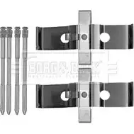 Ремкомплект тормозных колодок BORG & BECK 3149069 BBK1414 9D5J0 6 D5G6U изображение 0