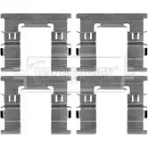 Ремкомплект тормозных колодок BORG & BECK BBK1467 3149095 X5O 1F SCQE8