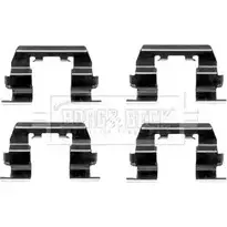 Ремкомплект тормозных колодок BORG & BECK KSNM7XB 3149162 5CP6H F BBK1535