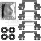 Ремкомплект тормозных колодок BORG & BECK 3149192 T1BCB 6 GAS0G BBK1567
