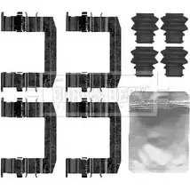 Ремкомплект тормозных колодок BORG & BECK FHAAT1 3149200 BBK1576 B A5O7 изображение 0