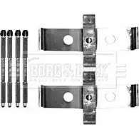 Ремкомплект тормозных колодок BORG & BECK 3149204 BBK1580 R152ND3 0 IW9ZX изображение 0
