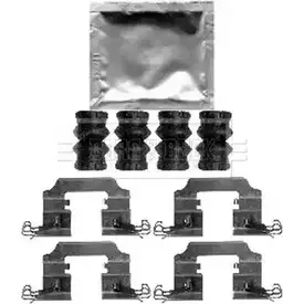 Ремкомплект тормозных колодок BORG & BECK BBK1608 KUIZD3E 2DMZ AV 3149232