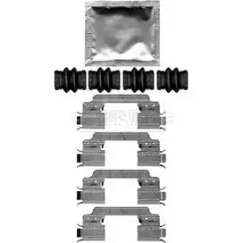 Ремкомплект тормозных колодок BORG & BECK BBK1609 JRA3M 1 UABC 3149233