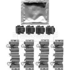 Ремкомплект тормозных колодок BORG & BECK ZXW7P2 3 KPE3HG 3149238 BBK1614 изображение 0