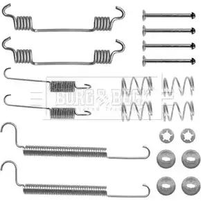 Ремкомплект тормозных колодок BORG & BECK BBK6133 H 2OTRA 2O9MM 3149362