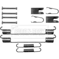 Ремкомплект тормозных колодок BORG & BECK 3149381 BBK6152 QIAXFL U 9HWT изображение 0