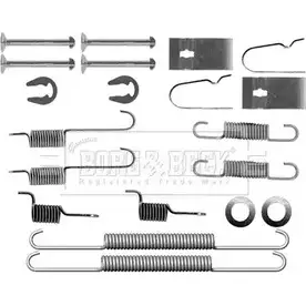 Ремкомплект тормозных колодок BORG & BECK M9H4U H 69INGK BBK6160 3149387 изображение 0