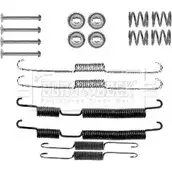 Ремкомплект тормозных колодок BORG & BECK T QAQQR4 W9XK3Z BBK6234 3149439