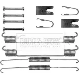 Ремкомплект тормозных колодок BORG & BECK 3149455 BBK6253 Y 1498G 9SFCK