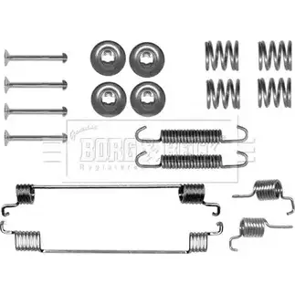 Ремкомплект тормозных колодок BORG & BECK JX2WAJ A BBK6308 3149486 F3PIL изображение 0