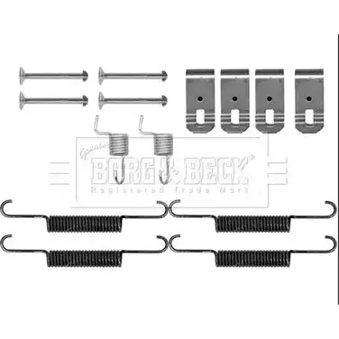 Ремкомплект тормозных колодок BORG & BECK 3149498 SMDWN8U V0 EEJEL BBK6321 изображение 0