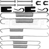 Ремкомплект тормозных колодок BORG & BECK 3NHV4 K 4LFJ BBK6329 3149504 изображение 0