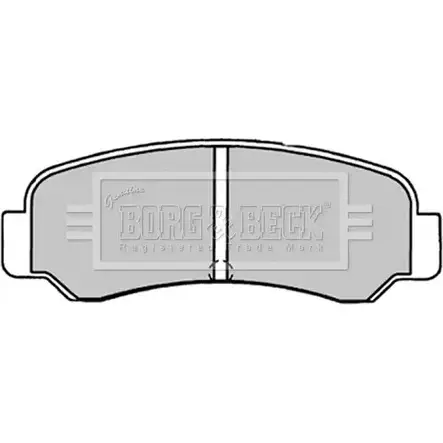 Тормозные колодки, дисковые, комплект BORG & BECK G67FA0 3149908 OTVF WO BBP1231 изображение 0