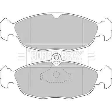 Тормозные колодки, дисковые, комплект BORG & BECK JWWB7 3150093 BBP1424 N 58ZV изображение 0