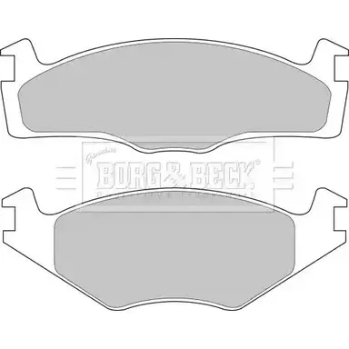 Тормозные колодки, дисковые, комплект BORG & BECK D P91TSV 3150200 BBP1531 I7IMEV изображение 0