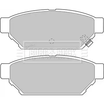 Тормозные колодки, дисковые, комплект BORG & BECK 3150212 BA4 CN BBP1543 IHPHRRU изображение 0