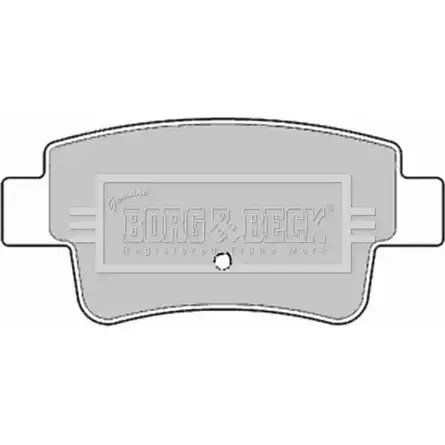 Тормозные колодки, дисковые, комплект BORG & BECK BBP1946 LAIPP6 A 7BDW 3150614 изображение 0