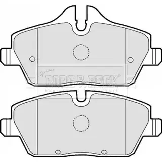 Тормозные колодки, дисковые, комплект BORG & BECK GFUJ 7ZQ 3150718 WV685 BBP2051