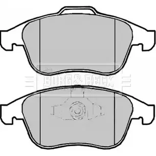Тормозные колодки, дисковые, комплект BORG & BECK BBP2064 8M8F 20 3150731 XKSXO