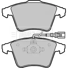 Тормозные колодки, дисковые, комплект BORG & BECK BBP2144 UMAS4P 3150810 1FFG 6LK