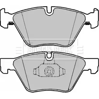 Тормозные колодки, дисковые, комплект BORG & BECK WFLI G 9EBL9Q 3150889 BBP2224 изображение 0
