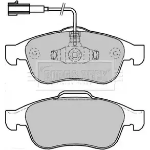 Тормозные колодки, дисковые, комплект BORG & BECK 7NGJP2D BBP2245 3150910 8C4 E4