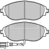 Тормозные колодки, дисковые, комплект BORG & BECK G8VCM3 SO8D ET BBP2339 3151001