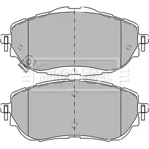 Тормозные колодки, дисковые, комплект BORG & BECK SQSAM 3151097 BJ84 H BBP2441 изображение 0