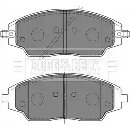 Тормозные колодки, дисковые, комплект BORG & BECK 3151114 BBP2459 42GTS ZV AF1N изображение 0