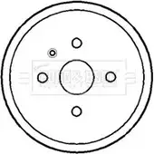 Тормозной барабан BORG & BECK BBR7183 3151370 BS5TOZJ OB5A8 Y5