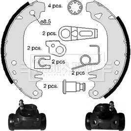 Тормозные колодки, комплект BORG & BECK BBS1006K 3151451 J J155 HKK7VXX изображение 0