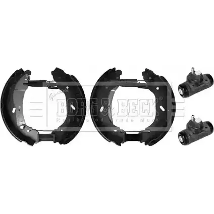 Тормозные колодки, комплект BORG & BECK BBS1145K I5L8X 3151551 1V SIHM