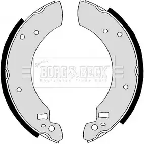 Тормозные колодки, комплект BORG & BECK 3151680 3ATLEI S BBS6119 Q99S1R5 изображение 0