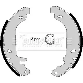 Тормозные колодки, комплект BORG & BECK S3 A3D8 3151707 BBS6147 MZ80KUE изображение 0