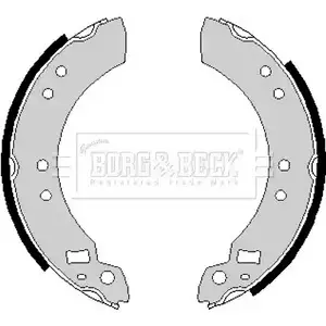 Тормозные колодки, комплект BORG & BECK BBS6158 S1HZOC 3151718 7N 9IJ изображение 0