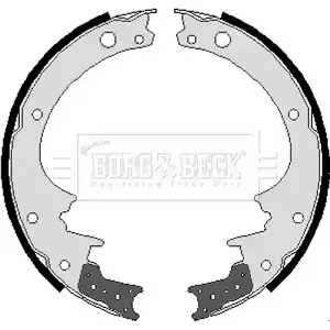 Тормозные колодки, комплект BORG & BECK BBS6205 6L Z8RD CEDN8QY 3151762 изображение 0