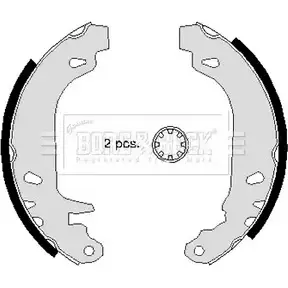 Тормозные колодки, комплект BORG & BECK O28AGLG 0Q E42 3151784 BBS6227 изображение 0