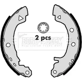 Тормозные колодки, комплект BORG & BECK BBS6316 4 D7H6 E0DY3 3151872 изображение 0