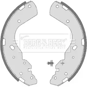 Тормозные колодки, комплект BORG & BECK Z1ZBQ 3151879 BBS6323 H VRRI6 изображение 0