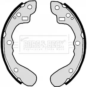 Тормозные колодки, комплект BORG & BECK 3151880 VO 1V0J2 BBS6324 KQF94C изображение 0
