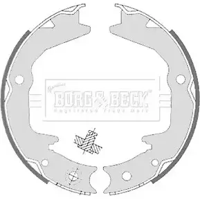 Тормозные колодки, комплект BORG & BECK 4 KFRX0 3151885 BBS6329 HMHL94 изображение 0