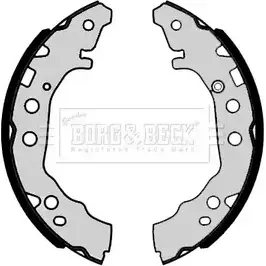 Тормозные колодки, комплект BORG & BECK BBS6454 526030 3152008 E2A OI